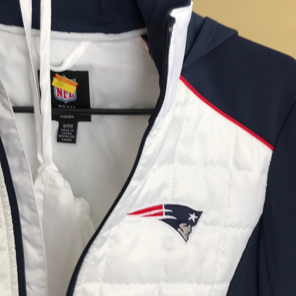 New England Patriots full zip ladies jacket